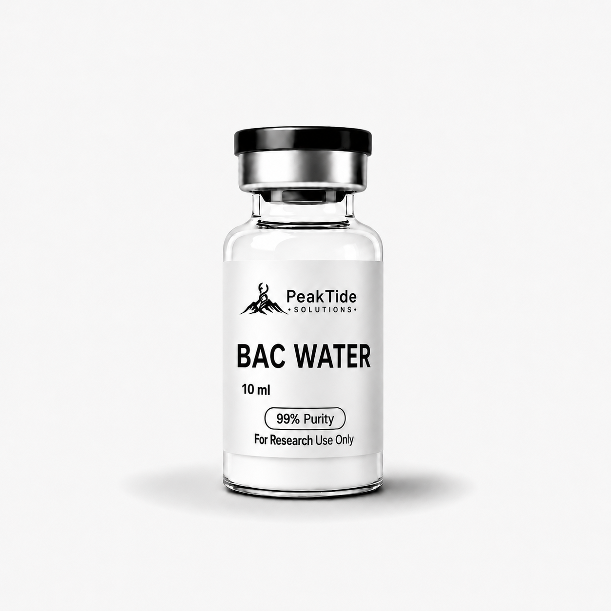 Bacteriostatic water vial